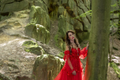 Esther fairytale red - outdoor